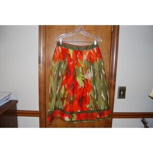 TALBOTS Petite Women's Lined Skirt Size 6p Banded Waist Beautiful Colors